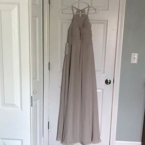 Azazi Champagne Bridesmaid dress